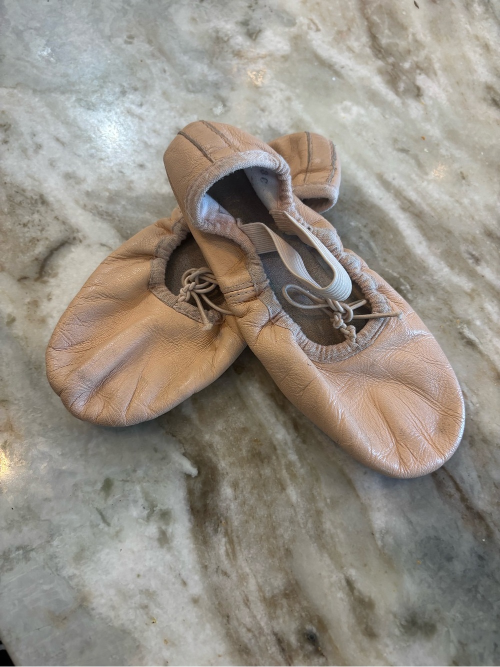 BLOCH - Kids Ballet Slippers - Nude Pink Leather